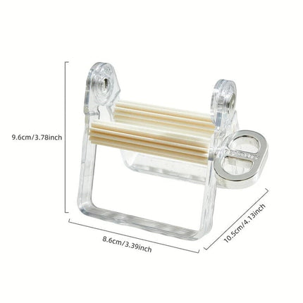 Luxury Paint Tube Squeezer Wringer Tool - Rolling Tube Squeeze Roller for Toothpaste - Toothpaste Tube Squeezer for Artists, Hair Salons, Painters - Daily Living Essential, (Black) 3.39x4.13x3.78 3.39" x 4.13" x 3.78" Black*4.