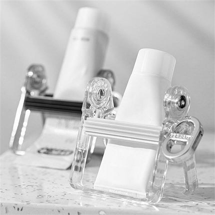 Luxury Paint Tube Squeezer Wringer Tool - Rolling Tube Squeeze Roller for Toothpaste - Toothpaste Tube Squeezer for Artists, Hair Salons, Painters - Daily Living Essential, (Black) 3.39x4.13x3.78 3.39" x 4.13" x 3.78" Black*4.
