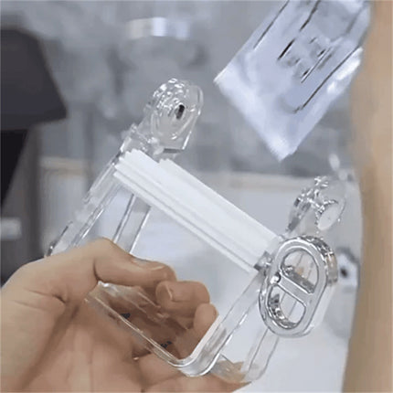Luxury Paint Tube Squeezer Wringer Tool - Rolling Tube Squeeze Roller for Toothpaste - Toothpaste Tube Squeezer for Artists, Hair Salons, Painters - Daily Living Essential, (Black) 3.39x4.13x3.78 3.39" x 4.13" x 3.78" Black*4.