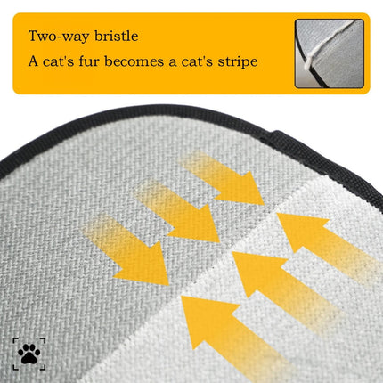 Pet Hair Removal Glove, Efficient Grooming Gloves for Cats & Dogs,Cat Grooming Gloves for Pet Hair Removal, Double Sided Grooming Glove,Reusable Pet Hair Remover Glove.
