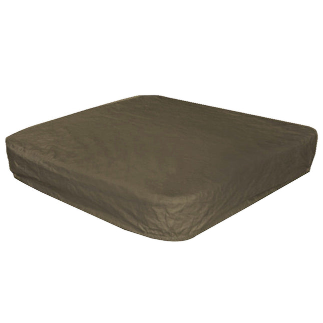 Square Hot Tub Cover - Outdoor Heavy Duty Protector for Patio Spas and Swimming Pools | Hard Covers For Hot Tub Waterproof Dust Cover for Hot Tubs, Jacuzzis, and Outdoor(Black -89.76x11.81") Coffee -89.76x11.81"