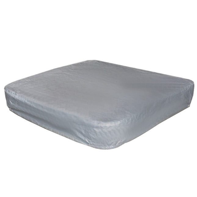 Square Hot Tub Cover - Outdoor Heavy Duty Protector for Patio Spas and Swimming Pools | Hard Covers For Hot Tub Waterproof Dust Cover for Hot Tubs, Jacuzzis, and Outdoor(Black -89.76x11.81") Grey -86.61x11.81".