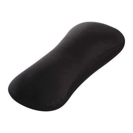 38cm×20cm Bone-Shaped Office Nap Pillow - Soft Foam Headrest for Travel, Plane, Car, Sofa & Bed | Portable Backrest Pillow with Soft Fabric for Comfortable Lunch Break Naps Office & Home(red) black.