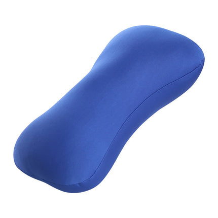 38cm×20cm Bone-Shaped Office Nap Pillow - Soft Foam Headrest for Travel, Plane, Car, Sofa & Bed | Portable Backrest Pillow with Soft Fabric for Comfortable Lunch Break Naps Office & Home(red) blue.