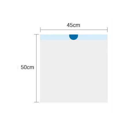 Heavy Duty 13~20 gallon Trash Bags, Ultra Strong Thickened Drawstring Garbage Bags, Clean Burst Scent, 90 Bags, 17.72x19.69 17.72" x 19.69" White.