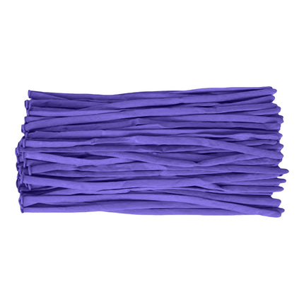 100Pcs 260 Transparent Long Latex Balloons - Thickened for Balloon Garland & Animal Modeling,Clown Balloons, Birthday/Wedding Party Decor, Twisting Balloons Birthday Wedding Party Decorat(A) Purple.