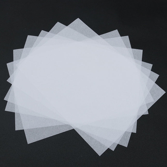 100 Sheets Tracing Paper 6.7 x 9.8 inches Artists Tracing Paper White Trace Translucent Clear Carbon for Pencil Sketching Printing Drawing Animation(White) White.