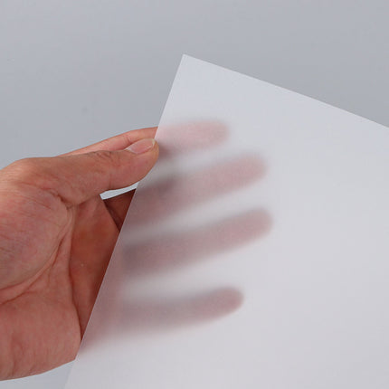 100 Sheets Tracing Paper 6.7 x 9.8 inches Artists Tracing Paper White Trace Translucent Clear Carbon for Pencil Sketching Printing Drawing Animation(White) White.