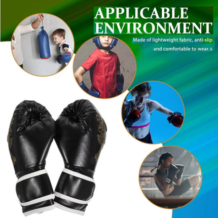Boxing Gloves, Sportswear Entertainment Performance Accessories2 Pair Boxing Gloves for Beginners , Training and Sparring Kick Boxing Glove Training Glove Set Punching Bag Mitts, Black,Red,Blue(Red) Red.