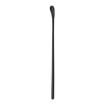 Stainless Steel Coffee Stirring Spoon, Heavy Duty Beverage Cocktail Stirrers, Reusable Stir Cocktail Drink Mixing Swizzle Stick, Tiny Salt Condiment Spoon (Black/1 Pcs) 0.47x8.85 0.47" x 8.85" Colorful.