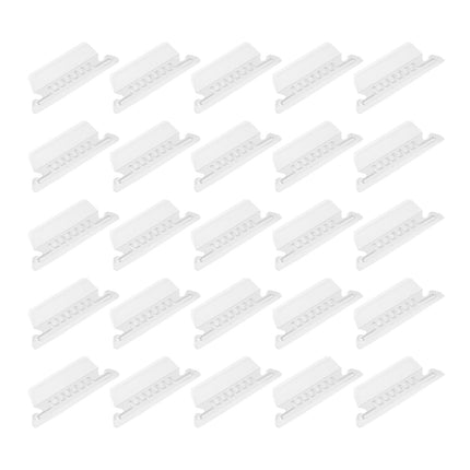 25 Pieces 3.5 Inch Clear Hanging Folder Tabs Hanging File Folder Tabs Clear Tabs for Hanging File Folders, Hanging File Folders with Tabs Office Hanging Files,Universal UNV43313 1/3 Cut Tab (Clear) Clear(75pc).