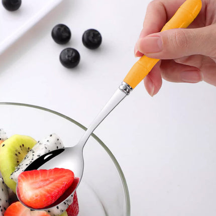 Stainless Steel Portable Cutlery Set with Case - Spoon Fork Chopsticks Utensil Kit for Office School Picnic Travel Bento Lunch, Up to 60% OFF Yellow.