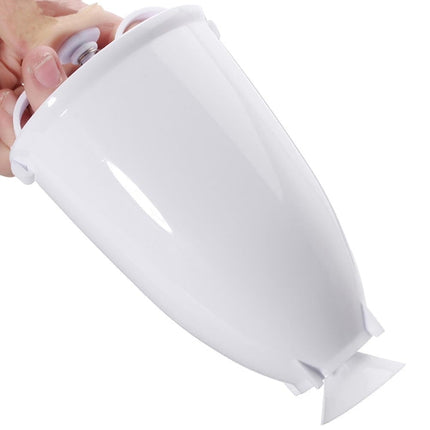One hand Donut Maker, Manual Donut Maker, Plastic Doughnut Machine Mold, Biscuit Donut Maker, Donut-Depositor Made Waffle Dispenser Donut Kitchen Pastry Making Bake Ware Baking Tool, 3.54x.09' 3.54x.09" White.