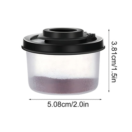 Mini Portable Seasoning Containers Set Salt Pepper Shakers for Camping Picnic Travel Lunch Box Kitchen Utensils Reusable Plastic Spice Jars with Screw Caps,Up to 60% OFF Clear.