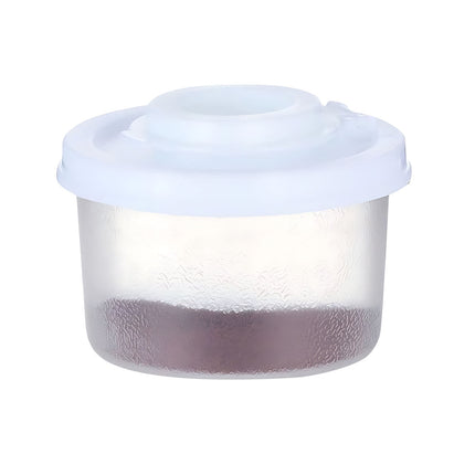 Mini Portable Seasoning Containers Set Salt Pepper Shakers for Camping Picnic Travel Lunch Box Kitchen Utensils Reusable Plastic Spice Jars with Screw Caps,Up to 60% OFF White.