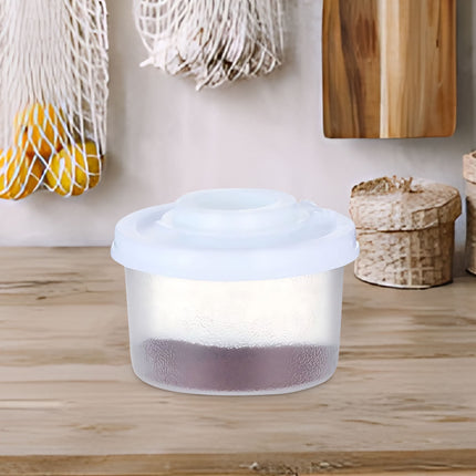 Mini Portable Seasoning Containers Set Salt Pepper Shakers for Camping Picnic Travel Lunch Box Kitchen Utensils Reusable Plastic Spice Jars with Screw Caps,Up to 60% OFF White.