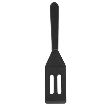 Small Spatula for Nonstick Cookware, Heavy Duty Mini Spatulas for kitchen Use, Heat-Resistant Silicone Thin Spatula Cooking Baking (Black/1 Pcs) 1.65x8.03 1.65" x 8.03" Black.