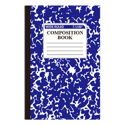 1 Pcs 8 Pastel Colors Office Ruled Composition Books,Composition Notebook, Marble Cover Notepad Lined Cute Journal Notebooks for Office Supplies Notes Taking Writing, 5.5 X 8.27 in(Hot Pink) Dark Blue.