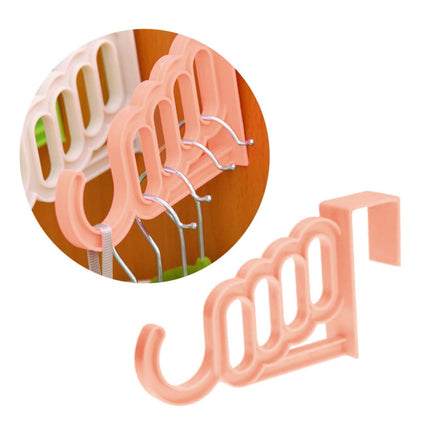 Over The Door Hooks, Plastic Multi-Function Hangers, Heavy Duty Travel Hangers, Drying Rack, Suit Hangers (Color Random/1 Pcs) 7.09x1.57 7.09" x 1.57" Color Random/1 Pcs.