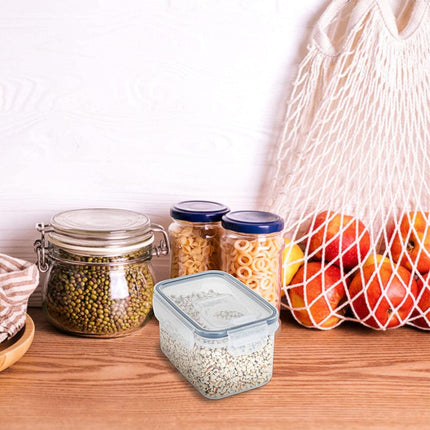 Airtight Storage Container with Lids, Plastic Pet Food Storage Container with Locking Lid,Pet Dog Cat Food Dispenser ,Clear Pet Dog Food Storage Bin Containers for Rice Grain(Green,4.72x7.68") Z5-800ml.
