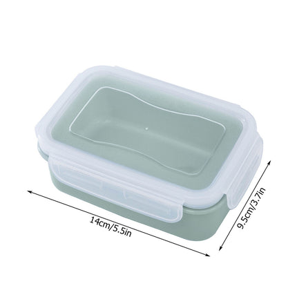 Plastic Meal Prep Containers with Lids, Food Storage Containers with Snap Locking Lids, Airtight Lunch Containers, Microwave, Oven, Freezer and Dishwasher (Blue/1 Pcs) 5.5x3.7 5.5" x 3.7" Blue.