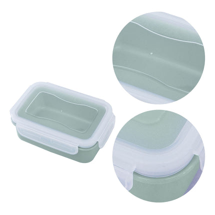 Plastic Meal Prep Containers with Lids, Food Storage Containers with Snap Locking Lids, Airtight Lunch Containers, Microwave, Oven, Freezer and Dishwasher (Blue/1 Pcs) 5.5x3.7 5.5" x 3.7" Blue.