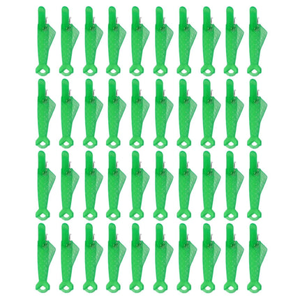 Fish Mouth Sewing Machine Needle Threader Upgraded Automatic Sewing Needle Threader,Simple Needle Threader Tool,Quick Sewing Machine Cycle Simple Needle Threader Tool(5 pcs-HotPink) 40 pcs-Green.