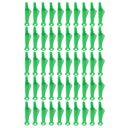 Fish Mouth Sewing Machine Needle Threader Upgraded Automatic Sewing Needle Threader,Simple Needle Threader Tool,Quick Sewing Machine Cycle Simple Needle Threader Tool(5 pcs-HotPink) 50 pcs-Green.