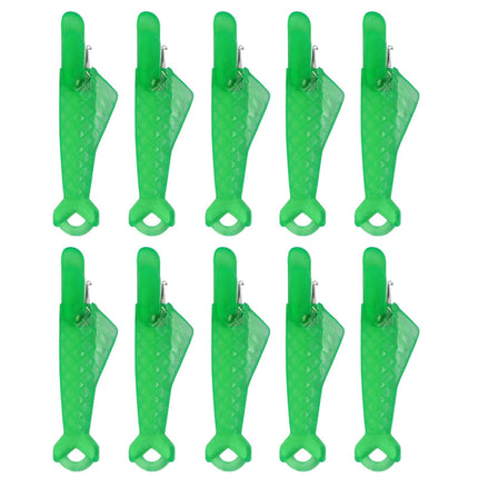 Fish Mouth Sewing Machine Needle Threader Upgraded Automatic Sewing Needle Threader,Simple Needle Threader Tool,Quick Sewing Machine Cycle Simple Needle Threader Tool(5 pcs-HotPink) Green.