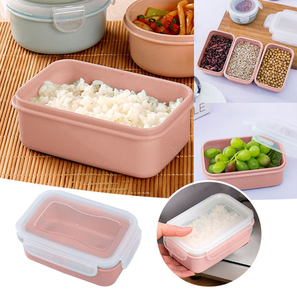 Plastic Meal Prep Containers with Lids, Food Storage Containers with Snap Locking Lids, Airtight Lunch Containers, Microwave, Oven, Freezer and Dishwasher (Red/1 Pcs) 5.5x3.7 5.5" x 3.7" Red.
