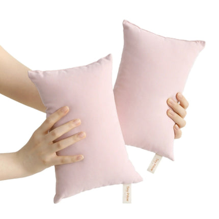 2 Pack Microfiber Pillow,Tiny Pillows,11"x7" Microfiber Mini Pillows for Travel,Pets,Soft and Machine Washable Small Pillows for Neck,Wrist, and Knee Comfort,for Travel,Cars, Airplanes(Yellow) RD2.