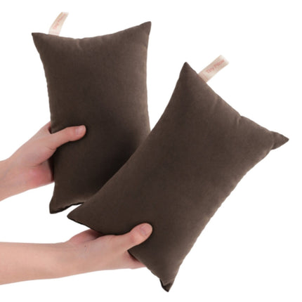 2 Pack Microfiber Pillow,Tiny Pillows,11"x7" Microfiber Mini Pillows for Travel,Pets,Soft and Machine Washable Small Pillows for Neck,Wrist, and Knee Comfort,for Travel,Cars, Airplanes(Yellow) Yellow.
