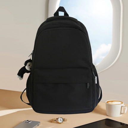 1 Pcs Travel Backpack,Cute Custom BookBag with Detachable Bear,Travel Backapck for Women/Men Casual Laptop Bookbag,Large Capacity Backpack for Birthday Gift,Christmas Gift,8.6x11 in(Green) Z3-Black.