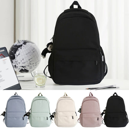 1 Pcs Travel Backpack,Cute Custom BookBag with Detachable Bear,Travel Backapck for Women/Men Casual Laptop Bookbag,Large Capacity Backpack for Birthday Gift,Christmas Gift,8.6x11 in(Green) Z3-Black.