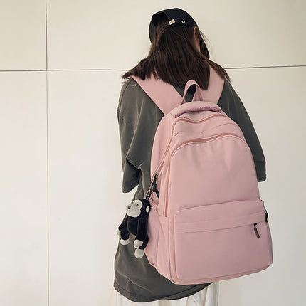 1 Pcs Travel Backpack,Cute Custom BookBag with Detachable Bear,Travel Backapck for Women/Men Casual Laptop Bookbag,Large Capacity Backpack for Birthday Gift,Christmas Gift,8.6x11 in(Green) Z3-Pink.