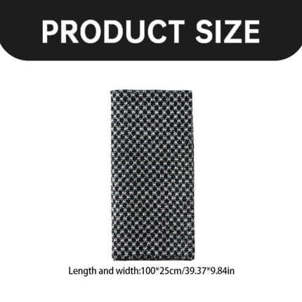 Exfoliating Washcloth Towel,Extra Rough Body & Back Scrubber for Use in Shower Bath, Long Exfoliating Body Scrubber, Exfoliator Shower Towel for Men Women, 39.37x9.84 39.37" x 9.84" Black.