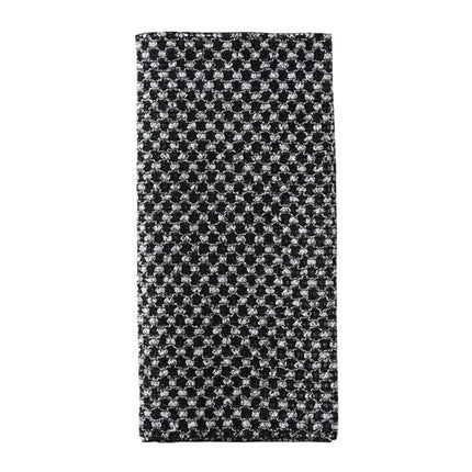 Exfoliating Washcloth Towel,Extra Rough Body & Back Scrubber for Use in Shower Bath, Long Exfoliating Body Scrubber, Exfoliator Shower Towel for Men Women, 39.37x9.84 39.37" x 9.84" Black.