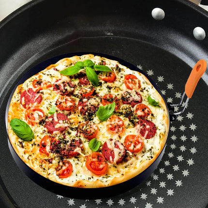 7.87" Omelette Ring for Griddle, Large Stainless Steel Griddle Omelet Rings, Non-Stick Pancake Egg Ring, Round Omelette Rings Omelet Mold, Muffin Mold Silicone Handle, 1 Pcs 7.87" Black.
