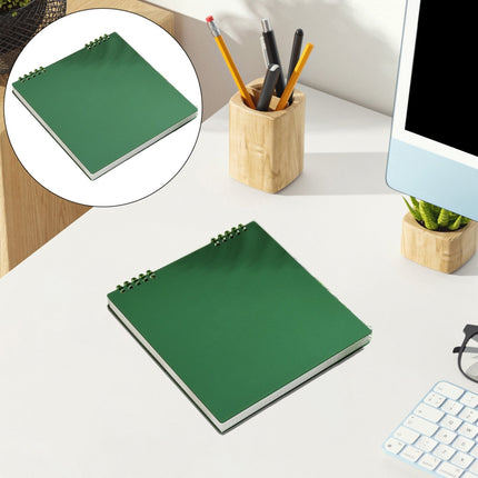 Sketch Book Sketchpad,Journal Memo Notebook Notepads Grids Notebook Writing Notebook for Sketching Scribbling Notebook Journal Refillable Notebooks,Top Spiral Bound Sketch Pad,7.87x7.56",Beige Army Green.