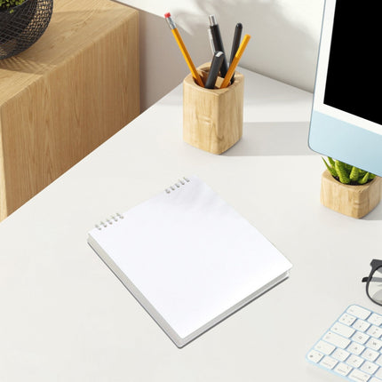 Sketch Book Sketchpad,Journal Memo Notebook Notepads Grids Notebook Writing Notebook for Sketching Scribbling Notebook Journal Refillable Notebooks,Top Spiral Bound Sketch Pad,7.87x7.56",Beige Army Green.
