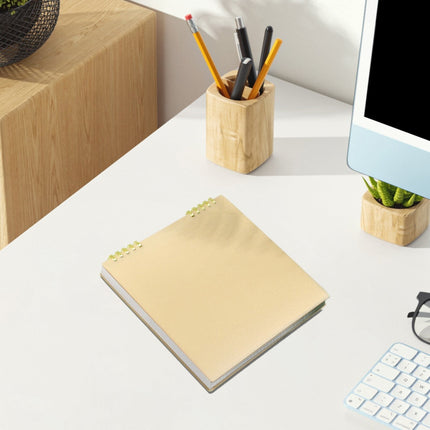 Sketch Book Sketchpad,Journal Memo Notebook Notepads Grids Notebook Writing Notebook for Sketching Scribbling Notebook Journal Refillable Notebooks,Top Spiral Bound Sketch Pad,7.87x7.56",Beige Army Green.