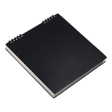 Sketch Book Sketchpad,Journal Memo Notebook Notepads Grids Notebook Writing Notebook for Sketching Scribbling Notebook Journal Refillable Notebooks,Top Spiral Bound Sketch Pad,7.87x7.56",Beige Black.
