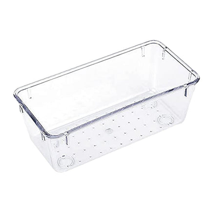 Rectangular Empty torage Box, Plastic Pencil Case, Clear Storage Container for Pencil,Crayon,Sticker,Cosmetics, 1 Pcs, 5.24x2.44x0.98 9.05" x 2.75" x 1.96" Hot Pink.