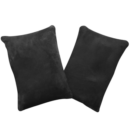 2 Pack Small Pillow, Cooling Memory Foam Mini Pillow 11 X 7 Inches for Sleeping, Travel, Nap and Neck, Knee, Lumbar Support, Tiny Pillow Cushion for Pet, Dogs 11" x 7" Grey.