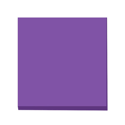 1 Pack Premium Multi-Use Sticky Notes 3x3 in Post Bright Stickies Colorful Super Sticking Power Memo Pads, Strong Adhesive, 100 Sheets/pad, Super Sticking Power Memo Pads(light blue,3x3") Purple.