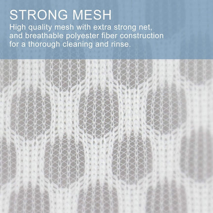 3 Pcs Mesh Laundry Bag For Delicates Wash Bag For Underwear Lingerie Small Premium Fine Mesh Laundry Bags with Sturdy Zipper for Delicates,Travel Storage Organize Bag Laundry Bag,3 Pcs,9.06x11.81 3 Pcs.