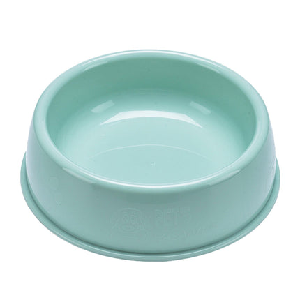 Plastic Dog Bowl,Non Slip Candy Color Plastic Pet Food Bowl,Shallow Cat Food Dish ,Reusable Pet Food And Water Bowl,Puppy Cat Animal Feeding Bowls ,Pet Food Container Storage Easy To Clean 7.2" x 2.13" x 6.1" Pink.