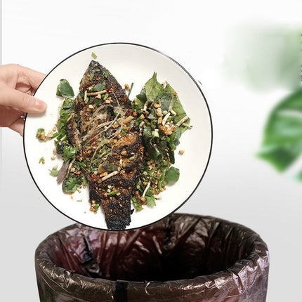 Trash Bags, Garbage Bag,Heavy Duty Trash Bags, Disposable Kitchen Drawstring Strong Bag,Multipurpose Drawstring Trash Bags,Home Kitchen Trash Bags,Kitchen Food Scrap Bin Liners,Green 17.72" x 21.65" Black.