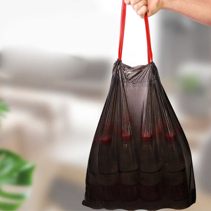 Trash Bags, Garbage Bag,Heavy Duty Trash Bags, Disposable Kitchen Drawstring Strong Bag,Multipurpose Drawstring Trash Bags,Home Kitchen Trash Bags,Kitchen Food Scrap Bin Liners 17.72" x 21.65" Green.
