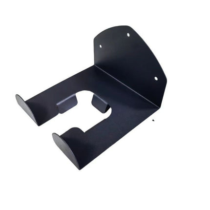 1 Pack Hair Dryer Holder, Wall Mount Self Adhesive Waterproof Blow Dryer Rack Storage Organizer Hanger, Compatible with Most Hair Blower Appliance, Curling Iron, Straightener(Z2-White) Black.
